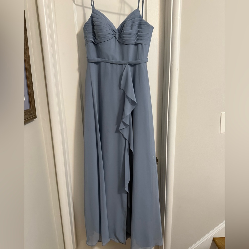 Azazie Bridesmaid Dress - Dusty Blue